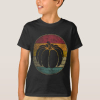 Pumpkin Retro Fruit Fall Autumn Halloween Pie Vint