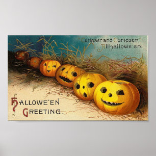 Pumpkin Row - Curioser and Curioser Poster