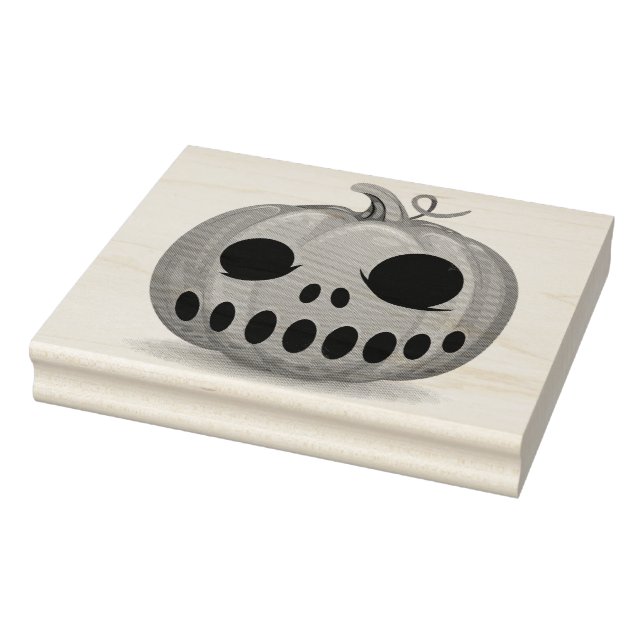 Pumpkin Rubber Stamp (Stamp)