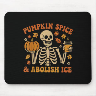 Pumpkin Sce Abolish Ice Anti-trump Resist Fall Hal Mouse Mat