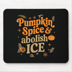 Pumpkin Sce Abolish Ice Anti-trump Resist Fall Hal Mouse Mat