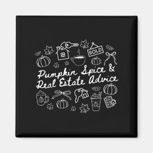 Pumpkin Sce &amp; Real Estate Advice Realtor Hallo Magnet