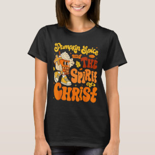 Pumpkin Sce And Jesus Christ Funny Fall Christian T-Shirt