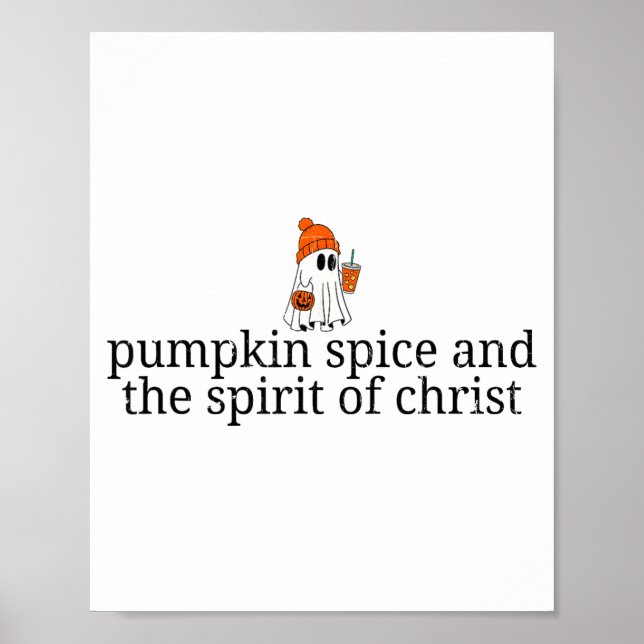 Pumpkin Sce And The Srit Of Christ, Christian Hall Poster (Front)