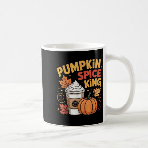 Pumpkin Sce King Cute Fall Coffee Design Mug