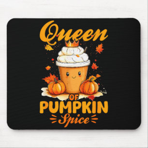 Pumpkin Sce Latte Fall Season Queen Of Pumpkin Sce Mouse Mat