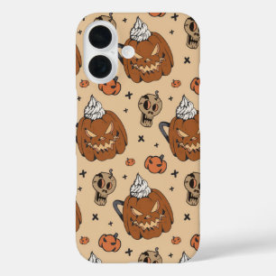 Pumpkin Scream – Halloween Horror iPhone 16 Case