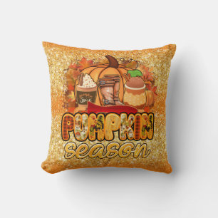 Pumpkin Season Autumn Customize Color Cushion