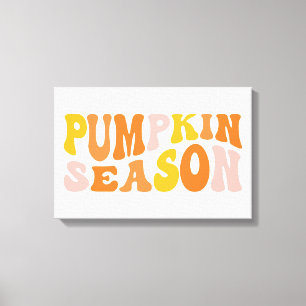 Pumpkin Season Canvas Print