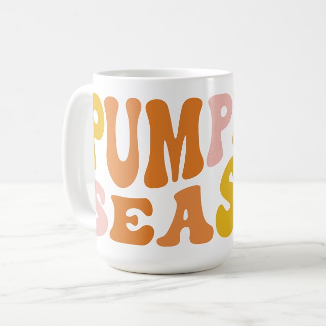 Pumpkin Season Coffee Mug (Front Left)