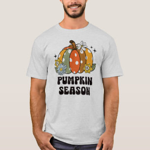 Pumpkin Season Fall Autumn Leaves T-Shirt