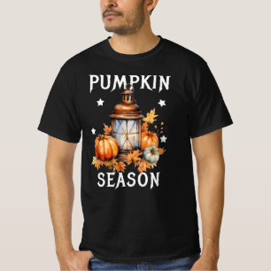 Pumpkin Season Fall Autumn Leaves T-Shirt