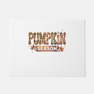 Pumpkin Season Fall Boho Doormat