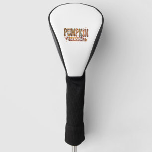 Pumpkin Season Fall Boho Golf Head Cover