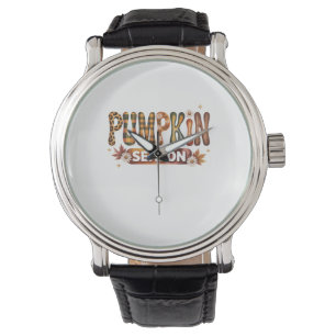 Pumpkin Season Fall Boho Watch