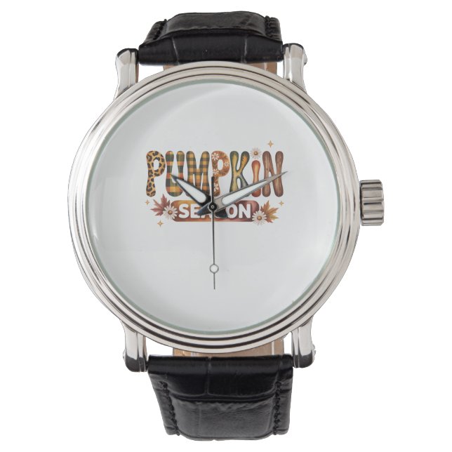 Pumpkin Season Fall Boho Watch (Front)