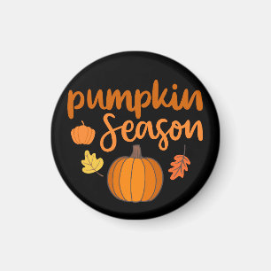 Pumpkin Season Fall Magnet