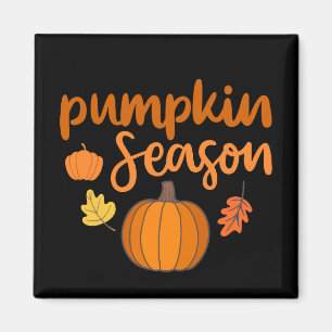 Pumpkin Season Fall Magnet