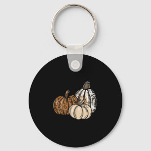 Pumpkin Season Funny Autumn Fall Y'all Leaves Than Key Ring