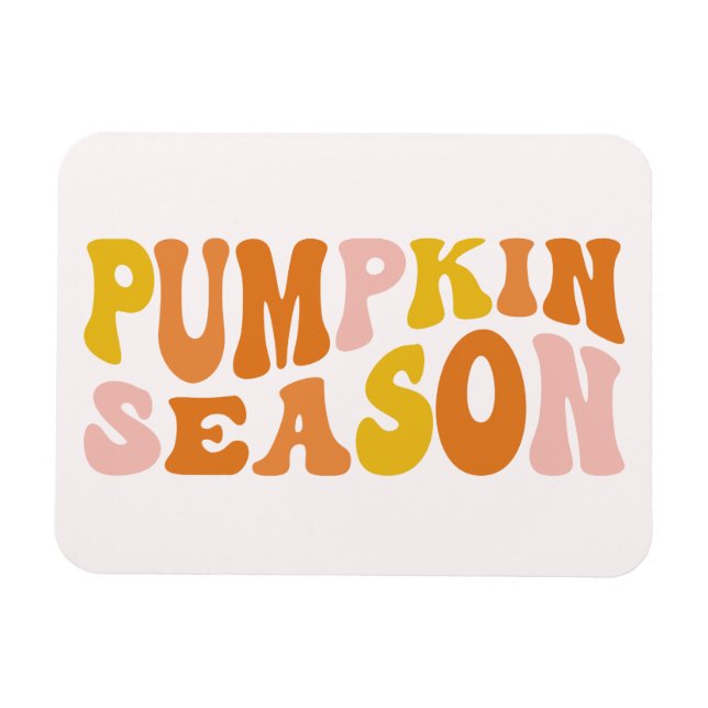 Pumpkin Season Magnet (Horizontal)
