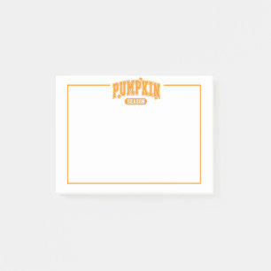 Pumpkin Season Post  Notes