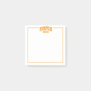 Pumpkin Season Post  Notes