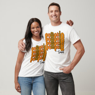 Pumpkin Season, Retro Autumn Thanksgiving T-Shirt