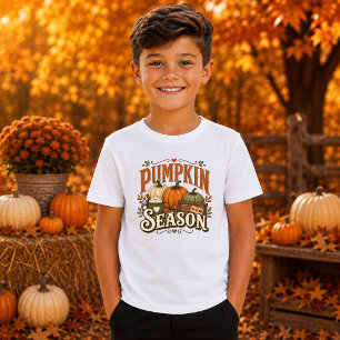 Pumpkin Season Retro Farmhouse Design Unisex T-Shirt