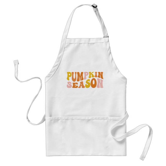 Pumpkin Season Standard Apron (Front)