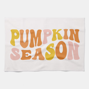 Pumpkin Season Tea Towel