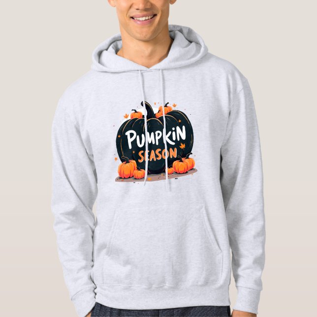 Pumpkin Season, Thanksgiving Day Hoodie (Front)