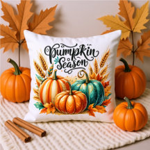 Pumpkin Season Watercolor Lettering – Cosy Autumn 
