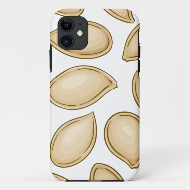 Pumpkin seeds pattern Case-Mate iPhone case (Back)