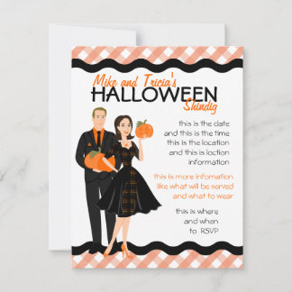 Pumpkin Shindig Invitation