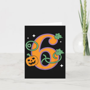 Pumpkin Six Seven 67 Matching 6 Halloween Couple Card