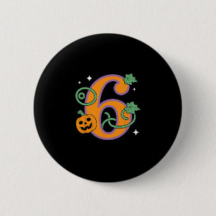 Pumpkin Six Seven 67 Matching 6 Halloween Couple Cm Round Badge