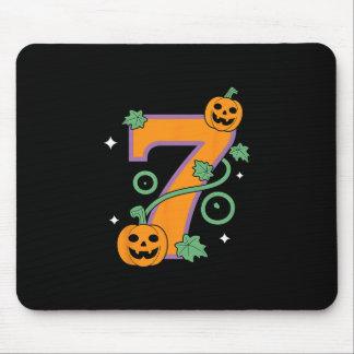 Pumpkin Six Seven 67 Matching 7 Halloween Couple  Mouse Mat