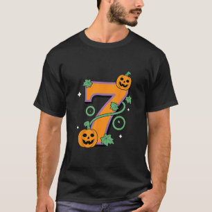 Pumpkin Six Seven 67 Matching 7 Halloween Couple T-Shirt