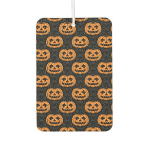 Pumpkin Skull Car Air Freshener