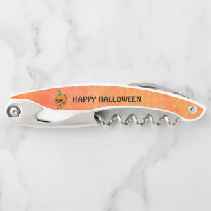 Pumpkin Skull Corkscrew