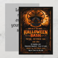 Pumpkin Skull Halloween Party