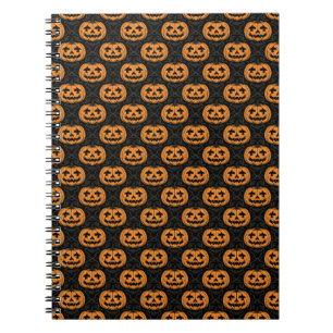 Pumpkin Skull Notebook