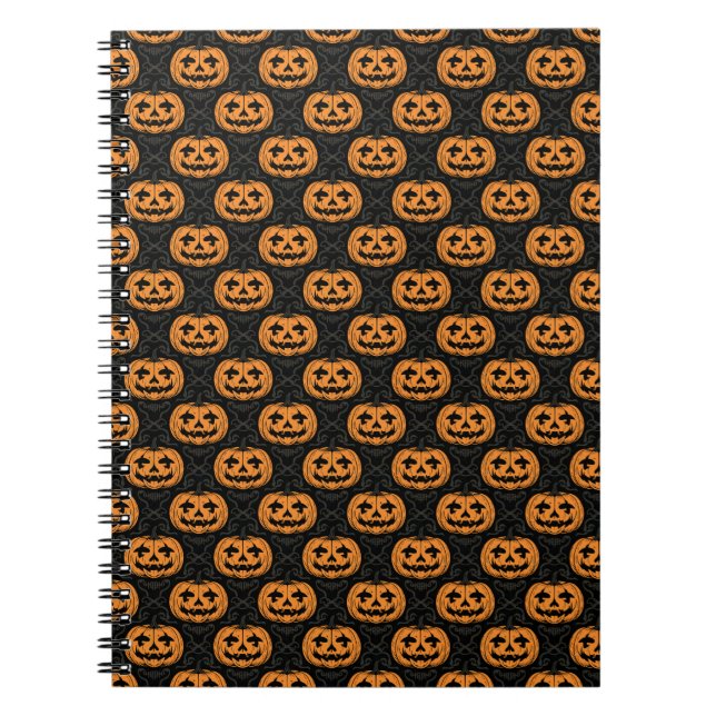 Pumpkin Skull Notebook (Front)