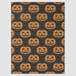 Pumpkin Skull Tissue Paper