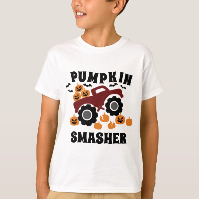 Pumpkin Smasher Halloween T-Shirt (Front)