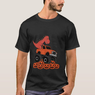 Pumpkin Smasher Toddler Halloween for Monster Truc T-Shirt