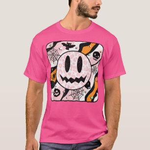 Pumpkin Smile Face  Funny Halloween Costume  T-Shirt
