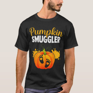 Pumpkin Smuggler Funny Expecting Parents Pregnancy T-Shirt