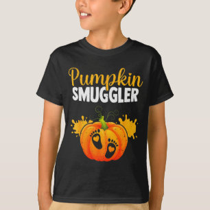 Pumpkin Smuggler Funny Expecting Parents Pregnancy T-Shirt