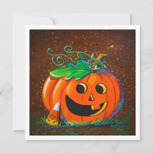 Pumpkin & Snooze - Mini Print